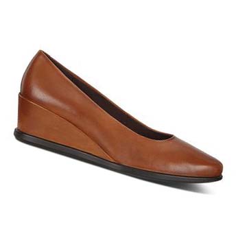 Escarpins Ecco Shape 45 Wedge Femme Orange | FR 161ILH